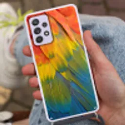 Veren - Ara - Kleurrijk Hoesje Samsung Galaxy A52 5G met koord klein -sfeer3
