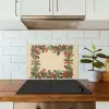 Hulstrand - Bessen - Beige keuken achterwand spatscherm klein -sfeer2