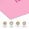 Toedeloe - Roze - Minimalistisch poster papier klein -tcloseup_DE