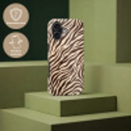 Zebra - Strepen - Bruin Toughcase MagSafe Apple iPhone 17 klein -USP_PrintM_NL