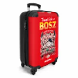 PSV koffer 3 NBS - Handbagage koffer - Kinderen Unisex middel -productfoto_3d