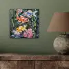 Vissen - Koraal - Zee - Mozaïek aluminium wit klein -sfeer2