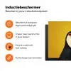 Toekan - Minimalistisch - Snavel - Oranje Inductie beschermer vinyl 3mm klein -zzzzzzz-td-ups