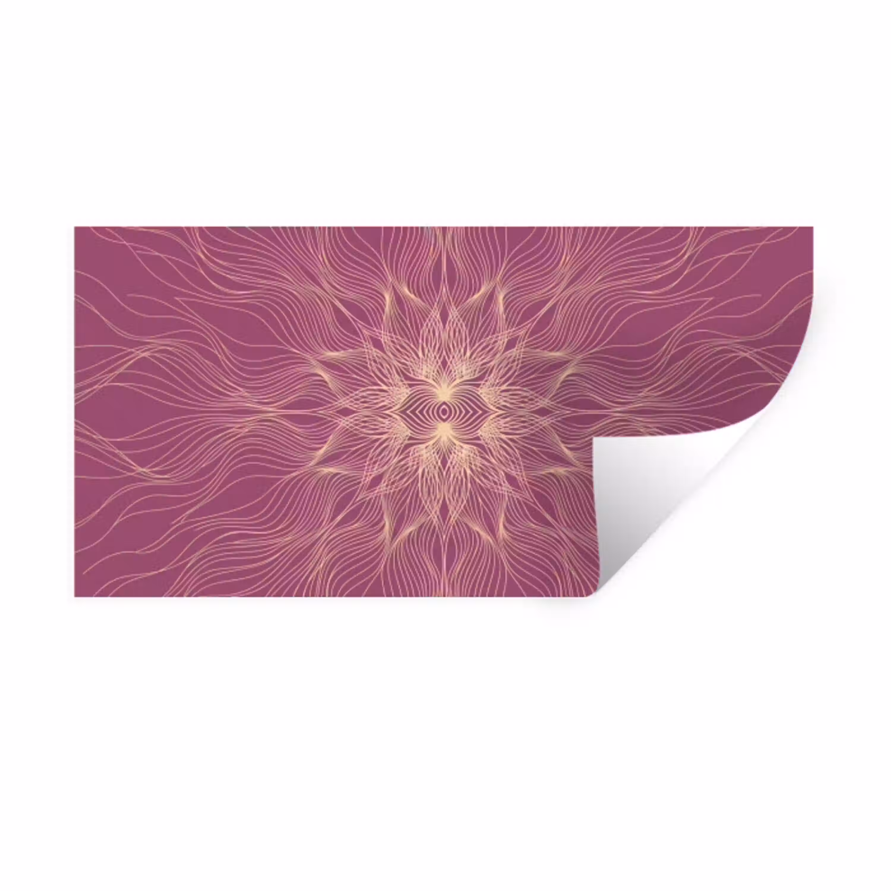Lijnen - Patroon - Abstract Muursticker klein -3d