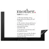 Moeder definitie - Quotes - Mother - Spreuken Inductie beschermer vinyl 3mm klein -3d