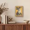 Geel - Uil - Vogel - Decoratie Light Box met kabel (Tafellamp) klein -sfeer2