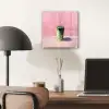 Beker - Rietje - Minimalistisch - Groen plexiglas 5mm klein -sfeer6