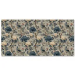 Pauw - Bloemen - Blauw Balkonbeschermer Duitsland klein 596 -zz_3d