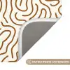 Minimalistisch - Patroon - Terracotta Badmat klein 997 -USP_AntislipDE