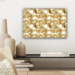 Vloeibaar - Druppels - Goud canvas 2cm klein 34 -sfeer6