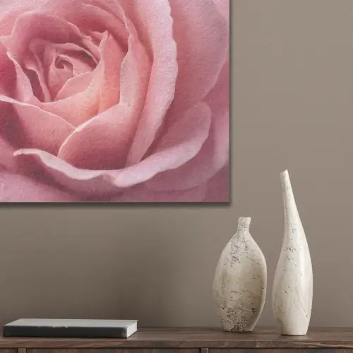 Roze - Roos - Romantisch PET vilt klein -sfeer6_closeup