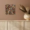 Bloemen - Vlinder - Design - Kunst - Abstract - Schilderij - Oude meesters plexiglas 5mm klein -sfeer5