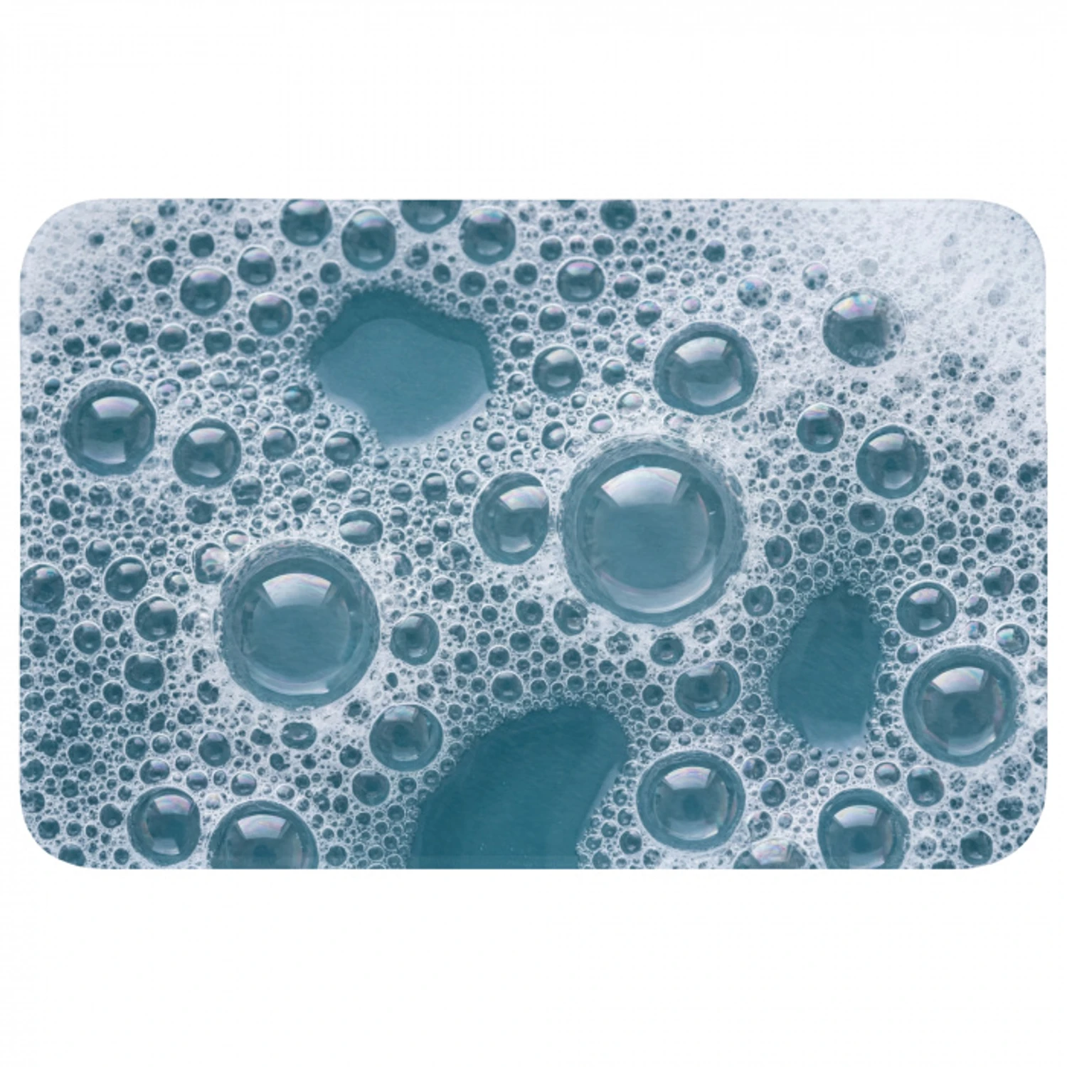 Schuim - Water - Textuur Badmat klein -3d