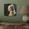 Meisje met de Parel - Schilderij van Johannes Vermeer plexiglas 5mm klein -sfeer3