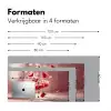 Aardbei - Taart- Eten - Roze Muismat XXL klein -sfeer5