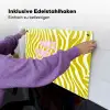 Zebraprint - Priority - Roze Inductie beschemer met haakjes klein -ky-ophangen-de
