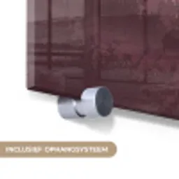 Landschap - Mistig - Roze plexiglas 5mm klein -zzsysteem_NL