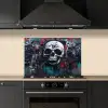 Schedels - Graffiti - Abstract keuken achterwand spatscherm klein -sfeer1