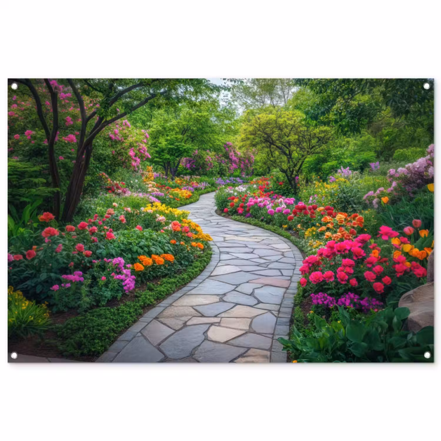 Garden Poster - Park - Flowers - Garden