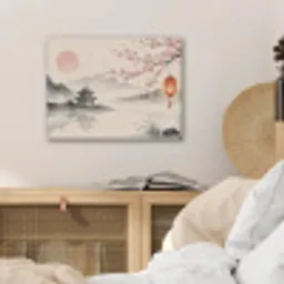 Zon - Japans - Traditioneel PET vilt klein -sfeer3