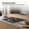 Zoutkristallen Sterrenstelsel Inductie beschermer vinyl 3mm klein -sfeer1