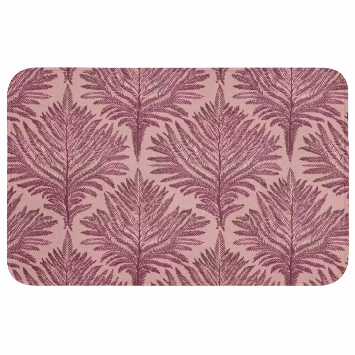 Wc Mat - Varen - Patroon - Paars