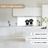 Honden - Bivakmuts - Zwart - wit keuken achterwand 2 middel -sfeer4_NL