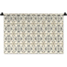 Floraal - Patroon - Kleurrijk Wandkleed katoen klein 269 -zz3d