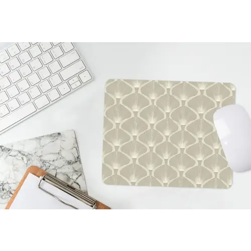 Paneel - Ginkgo - Zand muismat rubber klein 262 -witbureau