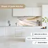 Golven - Abstract - Beige keuken achterwand 2 middel -sfeer4_DE