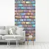 Stenen - Regenboog - Metallic fotobehang vinyl groot 64 -woonkamer