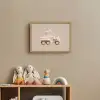 Kiepwagen - Auto - Beige Light Box met batterij (Wandlamp kind) middel -sfeer2_kind
