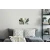 Natuur - Abstract - Groen - Penseelstreken Muursticker klein -slaapkamer
