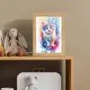 Kat - Kleurrijk - Verf - Dier - Wit Light Box met kabel klein -sfeer2_kind