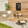 Oude Meesters - Schotse Hooglander - Dieren tuinposter los doek klein -sfeer4