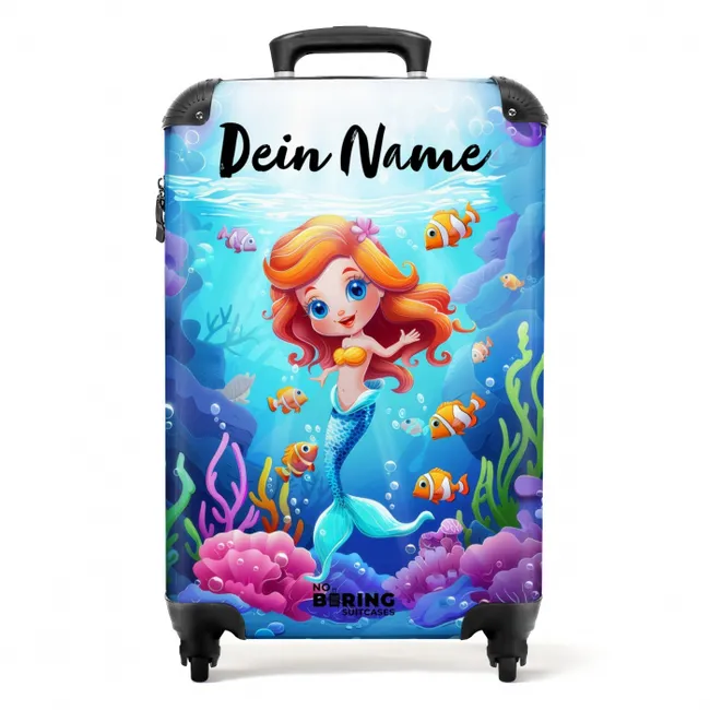 Koffer mit Name – Olivia unter Wasser