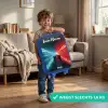 Raceauto - Verlichting - Neon - Rood Kinderkoffer - Blauw klein -sfeer2_NL