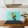 Avocado - Groen - Pit - Schaduw keuken achterwand spatscherm klein -sfeer2