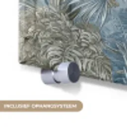 Jungle - Modern - Blauw - Groen plexiglas 5mm klein -zzsysteem_NL