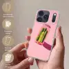 Augurken - Pot - Schaduw - Roze Telefoonhoesje iPhone 17 Pro klein -sfeer3_NL