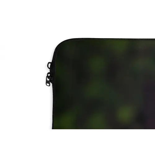 Felgekleurd - Papegaai - Bos - Vleugels laptophoes neopreen klein -detail