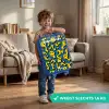 Smiley - Geel - Blauw Kinderkoffer - Blauw klein -sfeer2_NL
