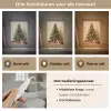 Kerstboom - Versierd - Kleurrijk Light Box met kabel (Tafellamp) klein -USP_lichtkleurNL