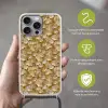 Ginkgo - Bladeren - Goud Hoesje iPhone 16 Pro Max met koord klein 804 -sfeer2_NL