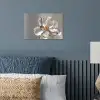 Bloem - Glazen - Doorzichtig poster papier klein -sfeer2
