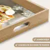 Pannenkoeken - Banaan - Siroop - Wit - Beige Dienblad Rechthoek middel -USP_HandgreepNL
