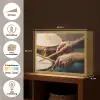 Drumstokken - Olieverf - Man Light Box met batterij (Wandlamp) middel -USP_websiteoverzichtNL