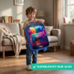 Game - Controller - Kleurrijk - Explosie Kinderkoffer - Blauw klein -sfeer2_DE