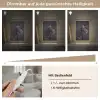 Portret - Paard - Donker Light Box met kabel (Tafellamp) klein -USP_dimbaarDE