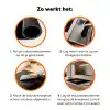 Herfst - Boeket - Oranje Inductie beschermer vinyl 3mm klein -zzzzzzz-td-werking